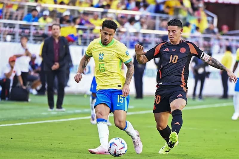 Soi kèo tài xỉu Brazil vs Colombia